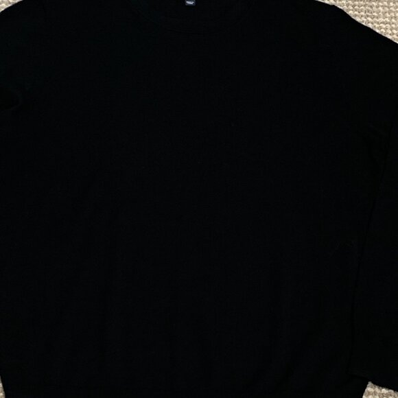 Reiss 100% Merino Wool Crewneck Sweater – Black – Size XL - Picture 5 of 7